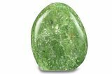 Free-Standing, Polished Green Chrysoprase - Madagascar #293418-1